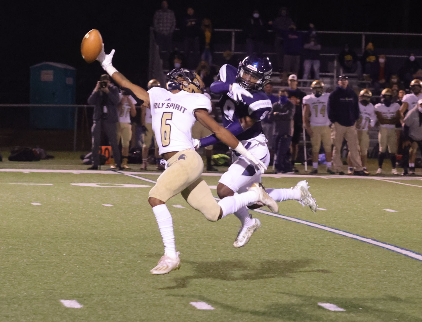 St. Augustine Prep vs Holy Spirit football game